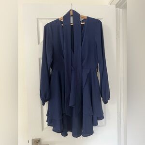 Amazon Women's Navy Midi Dress